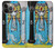 S2837 La Papesse carte de tarot Millésime Etui Coque Housse pour iPhone 14 Pro Max