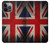 S2894 Drapeau britannique millésimé Etui Coque Housse pour iPhone 14 Pro Max