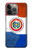 S3017 Paraguay Drapeau Etui Coque Housse pour iPhone 14 Pro Max