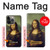 S3038 Peinture Mona Lisa Da Vinci Etui Coque Housse pour iPhone 14 Pro Max