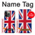 S3103 Drapeau du Royaume-Uni Etui Coque Housse pour iPhone 14 Pro Max
