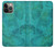 S3147 Aqua Marbre Pierre Etui Coque Housse pour iPhone 14 Pro Max