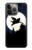 S3289 Cochon Volant Pleine Lune Nuit Etui Coque Housse pour iPhone 14 Pro Max