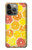 S3408 citron Etui Coque Housse pour iPhone 14 Pro Max