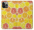 S3408 citron Etui Coque Housse pour iPhone 14 Pro Max