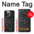 S3478 Mots drôles Noirboard Etui Coque Housse pour iPhone 14 Pro Max