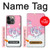 S3518 Licorne Dessin animé Etui Coque Housse pour iPhone 14 Pro Max