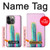 S3673 Cactus Etui Coque Housse pour iPhone 14 Pro Max