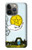 S3722 Carte de tarot Pièces de l'As des Pentacles Etui Coque Housse pour iPhone 14 Pro Max