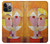 S3811 Paul Klee Senecio Homme Tête Etui Coque Housse pour iPhone 14 Pro Max