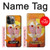 S3811 Paul Klee Senecio Homme Tête Etui Coque Housse pour iPhone 14 Pro Max