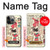 S3820 Poupée de papier de mode de cow-girl vintage Etui Coque Housse pour iPhone 14 Pro Max