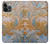 S3875 Tapis vintage en toile Etui Coque Housse pour iPhone 14 Pro Max