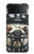 S0098 Bouledogue Football américain Etui Coque Housse pour Samsung Galaxy Z Flip 4