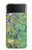 S0210 Van Gogh Irises Etui Coque Housse pour Samsung Galaxy Z Flip 4