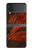 S0663 Cobra Serpent Peau Etui Coque Housse pour Samsung Galaxy Z Flip 4