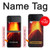 S0745 Volcan Lave Etui Coque Housse pour Samsung Galaxy Z Flip 4