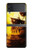 S0841 Pirates Perle noire Etui Coque Housse pour Samsung Galaxy Z Flip 4