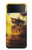S0841 Pirates Perle noire Etui Coque Housse pour Samsung Galaxy Z Flip 4