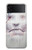 S0884 Visage d'horreur Etui Coque Housse pour Samsung Galaxy Z Flip 4