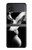 S0917 Sexy lèvres Fille de fumer Etui Coque Housse pour Samsung Galaxy Z Flip 4