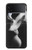 S0917 Sexy lèvres Fille de fumer Etui Coque Housse pour Samsung Galaxy Z Flip 4