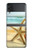 S1117 Étoiles de mer sur la plage Etui Coque Housse pour Samsung Galaxy Z Flip 4