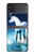 S1130 licorne Cheval Etui Coque Housse pour Samsung Galaxy Z Flip 4