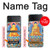 S1256 Peinture Bouddha Etui Coque Housse pour Samsung Galaxy Z Flip 4