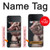 S1273 fou de porc Etui Coque Housse pour Samsung Galaxy Z Flip 4