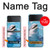S1291 Les Dauphins en Mer Etui Coque Housse pour Samsung Galaxy Z Flip 4