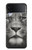 S1352 Lion Visage Etui Coque Housse pour Samsung Galaxy Z Flip 4