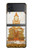 S1511 Art Thai émeraude Etui Coque Housse pour Samsung Galaxy Z Flip 4