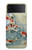 S1654 Carpe Koï poisson Peinture Art Etui Coque Housse pour Samsung Galaxy Z Flip 4