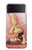 S1669 Afficher Fille Millésime Etui Coque Housse pour Samsung Galaxy Z Flip 4