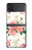 S1859 Motif Rose Etui Coque Housse pour Samsung Galaxy Z Flip 4