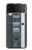 S1872 bande VDO Etui Coque Housse pour Samsung Galaxy Z Flip 4