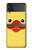 S1922 canard Visage Etui Coque Housse pour Samsung Galaxy Z Flip 4