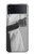 S1931 Noir Ceinture de karaté Etui Coque Housse pour Samsung Galaxy Z Flip 4