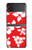 S1949 Motif Hibiscus hawaïenne Etui Coque Housse pour Samsung Galaxy Z Flip 4