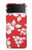 S1949 Motif Hibiscus hawaïenne Etui Coque Housse pour Samsung Galaxy Z Flip 4