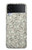 S2077 Billets Dollar argent Etui Coque Housse pour Samsung Galaxy Z Flip 4