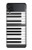 S2082 Un Octave Piano Etui Coque Housse pour Samsung Galaxy Z Flip 4