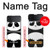 S2085 Panda minimaliste Etui Coque Housse pour Samsung Galaxy Z Flip 4