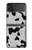 S2170 Vache fourrure Texture Imprimé graphique Etui Coque Housse pour Samsung Galaxy Z Flip 4