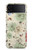 S2179 Motif Fleur Floral Art Millésime Etui Coque Housse pour Samsung Galaxy Z Flip 4