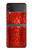 S2225 fraise Etui Coque Housse pour Samsung Galaxy Z Flip 4