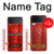 S2225 fraise Etui Coque Housse pour Samsung Galaxy Z Flip 4