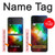 S2312 Arc en ciel coloré espace Galaxie Etui Coque Housse pour Samsung Galaxy Z Flip 4