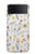 S2354 Motif pastel Fleurs Etui Coque Housse pour Samsung Galaxy Z Flip 4